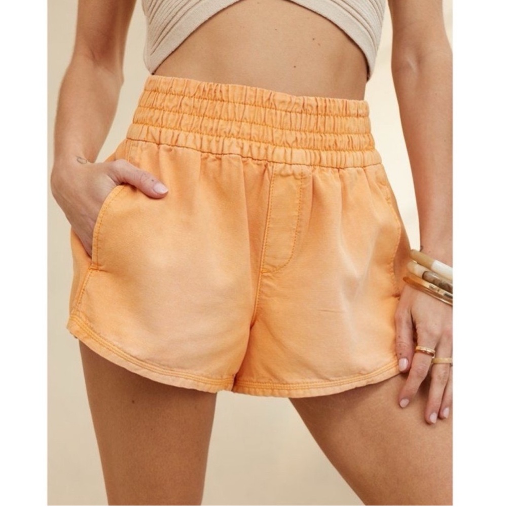 Aerie High Waist Orange Shorts
